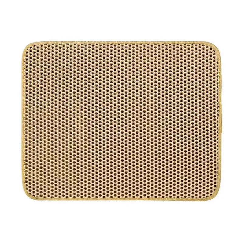 Double-Layer Cat Litter Mat