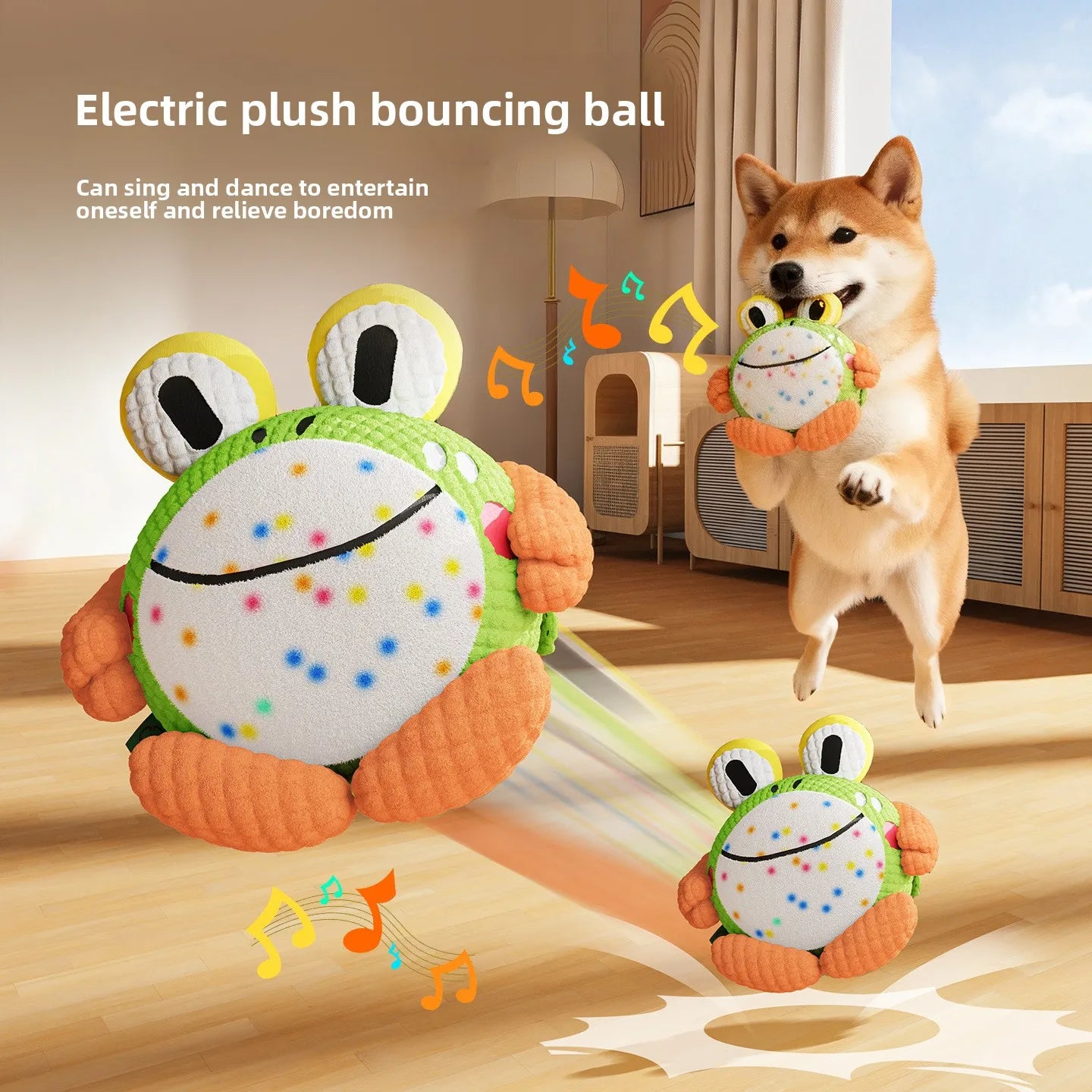 Electric bouncing ball