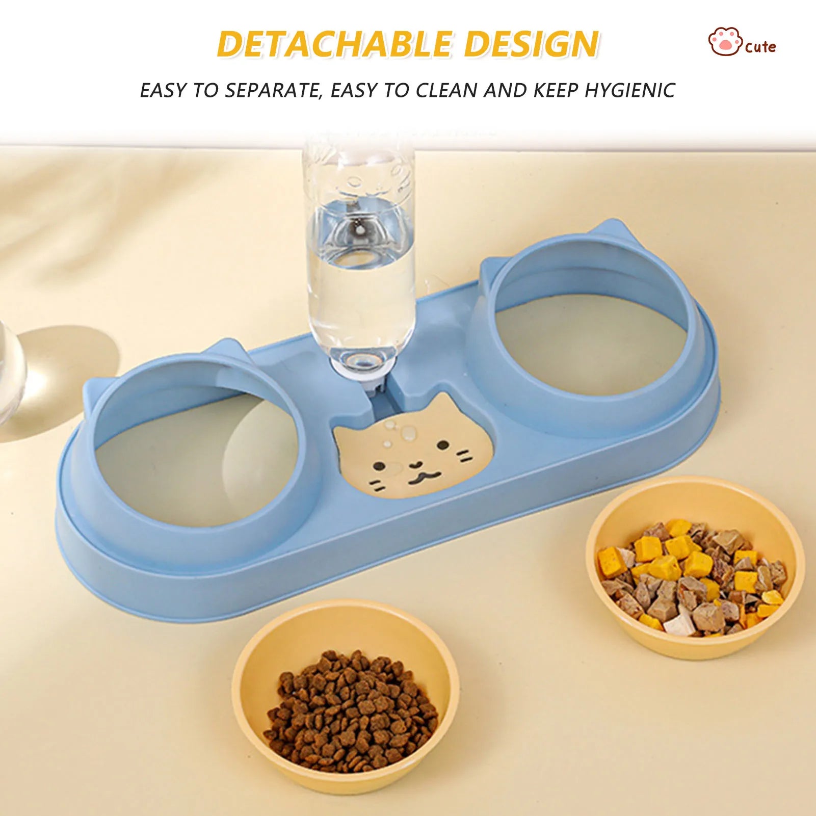 AquaFeed 2-in-1 Pet Station