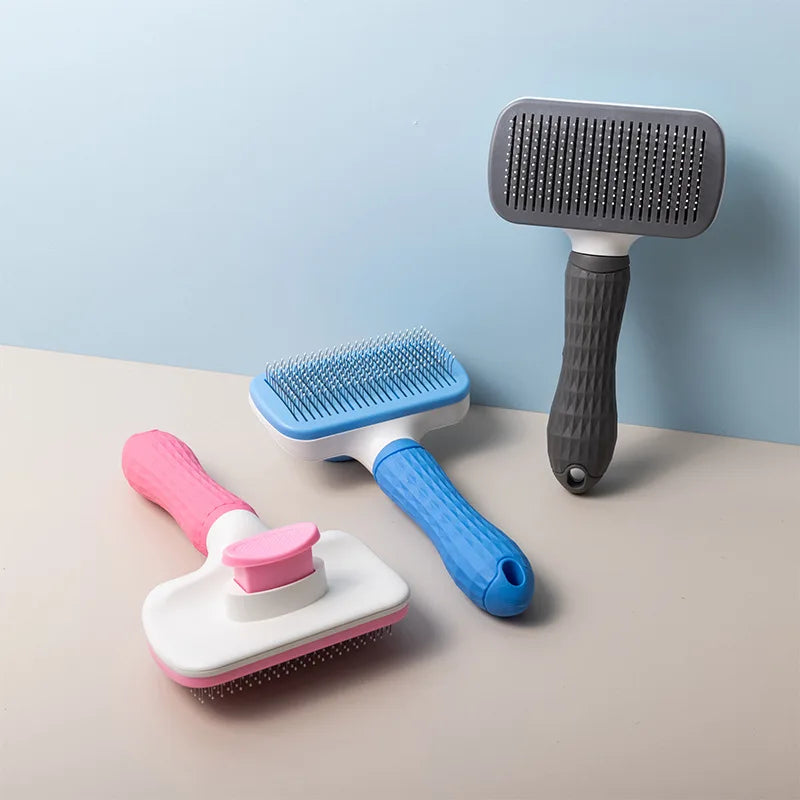 Auto-Eject Pet Comb