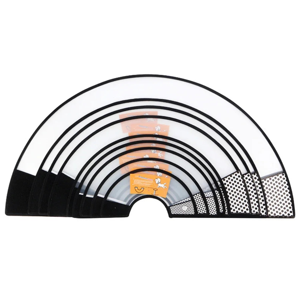 Pet Elizabethan Collar for Cat Dog Adjustable Recovery Pet Cone Anti-Lick Protective Collar Pet Post-operative Recovery Supplies