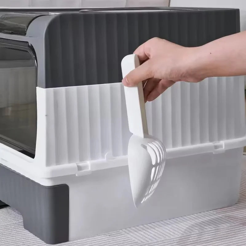 Extra Large Enclosed Cat Toilet